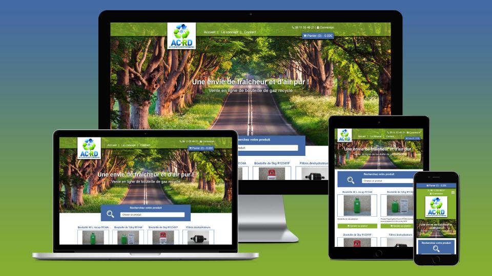 application gestion distribution gaz