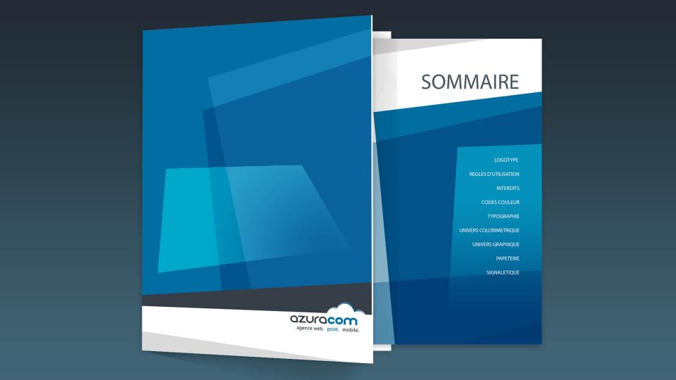 creation de charte graphique azuracom