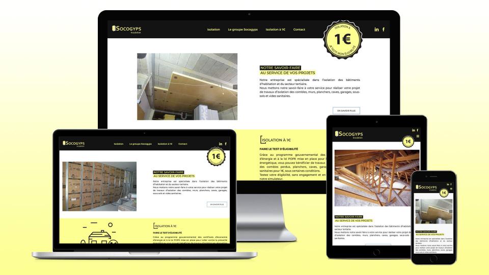 creation site internet isolation